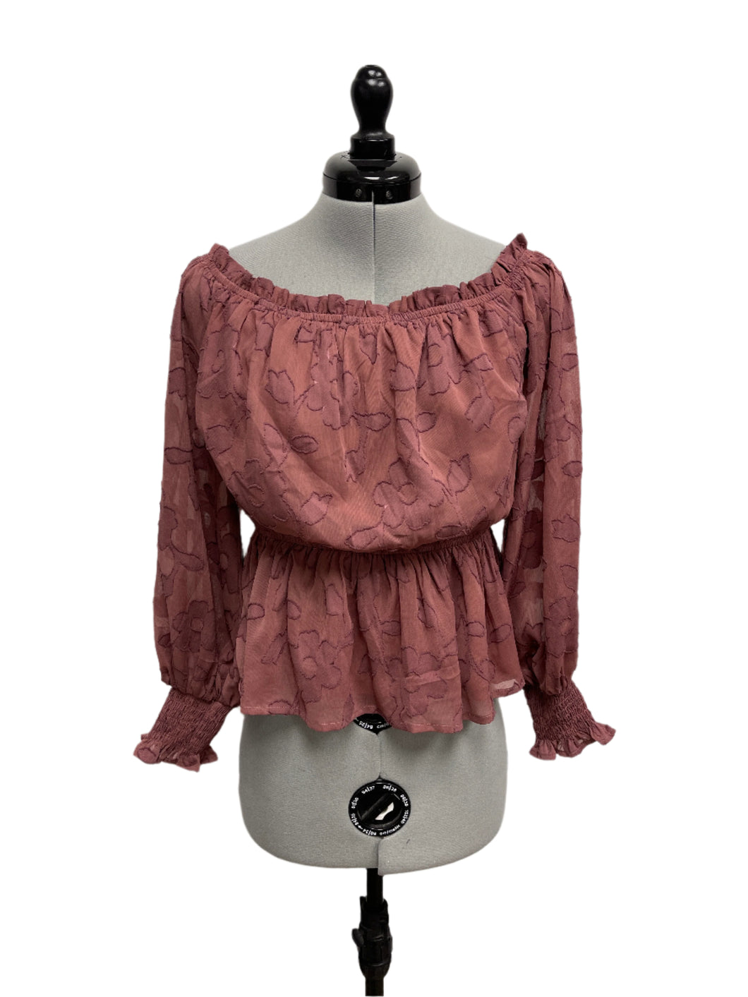 Women’s Jealous Tomato Long Sleeve Blouse, Small
