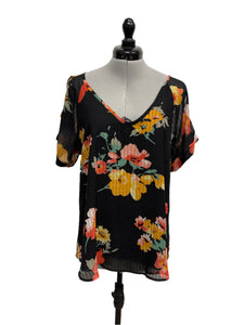 Women’s Sienna Sky Short Sleeve Blouse, Large