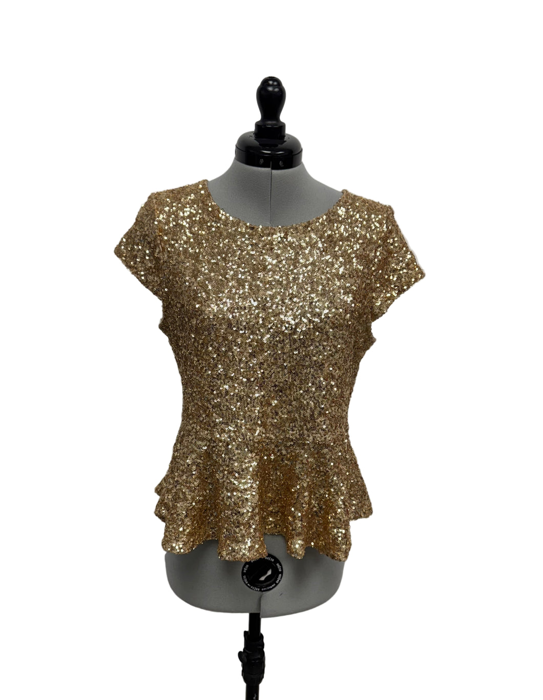 Women’s Bebe Short Sleeve Blouse, Medium