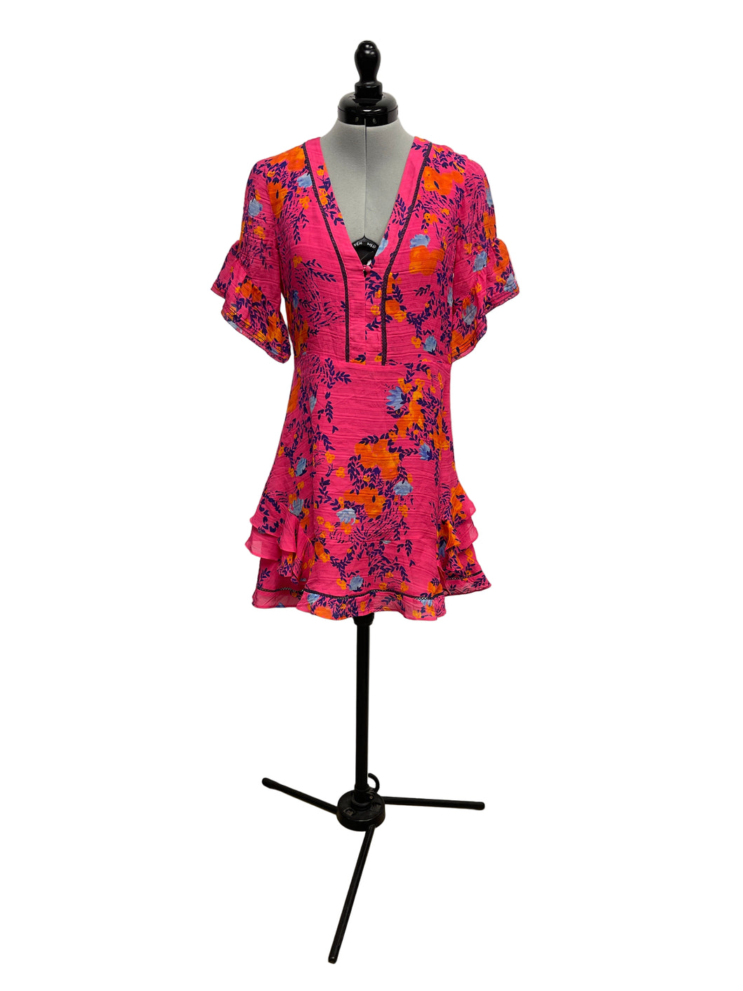 Women’s Tanya Taylor Short Sleeve Dress, Size 2