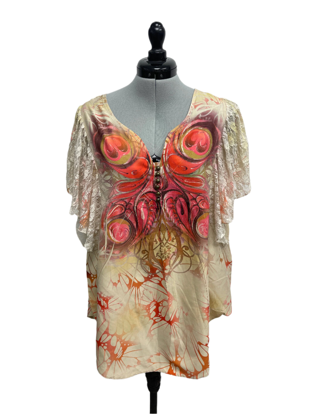 Women’s Style & Co Short Sleeve Blouse, Medium