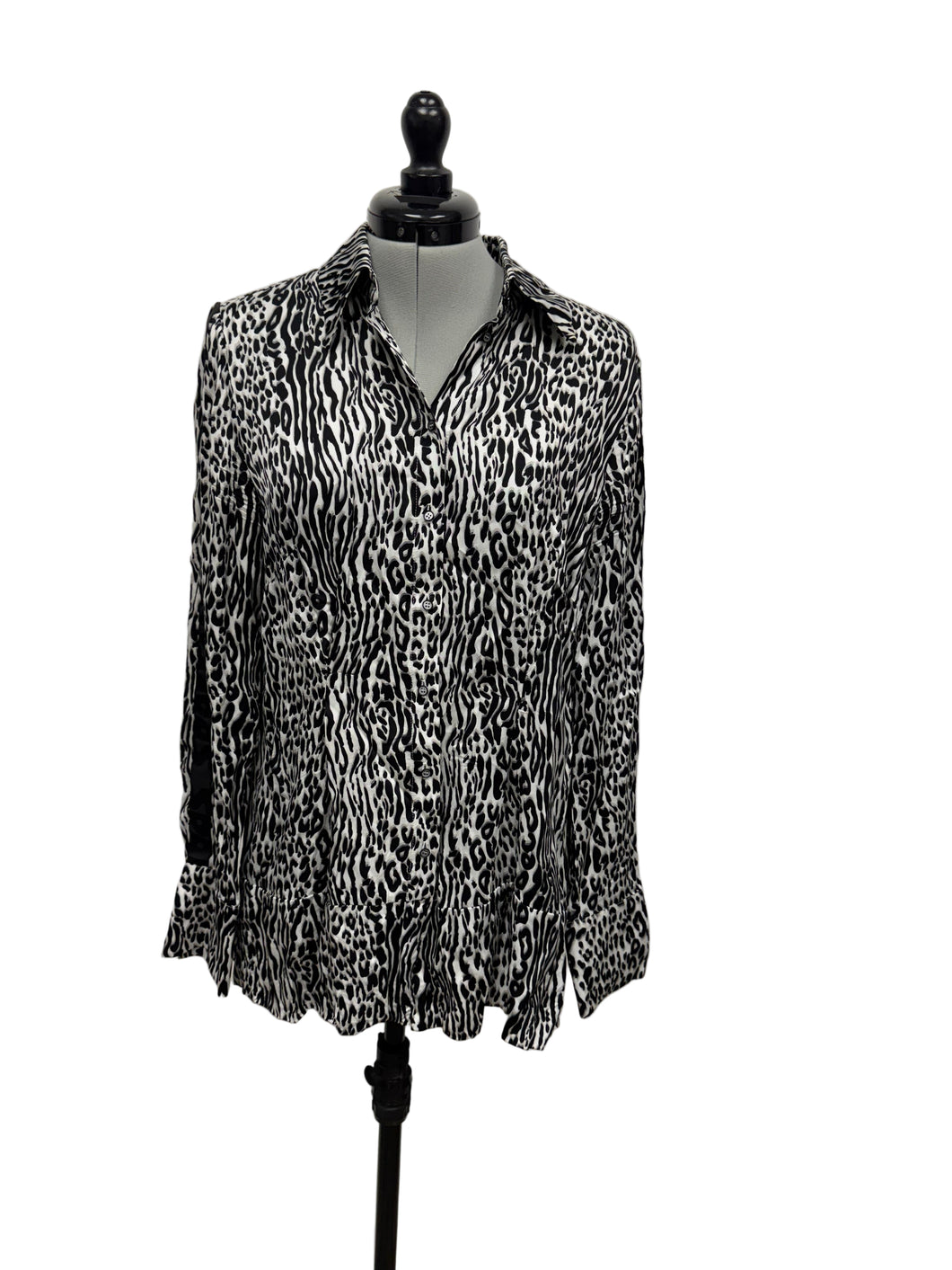 Women’s Sportalm Long Sleeve Blouse, Size 8