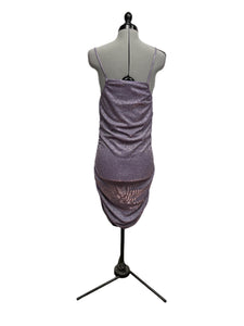 Women’s Divided Sleeveless Dress, Medium
