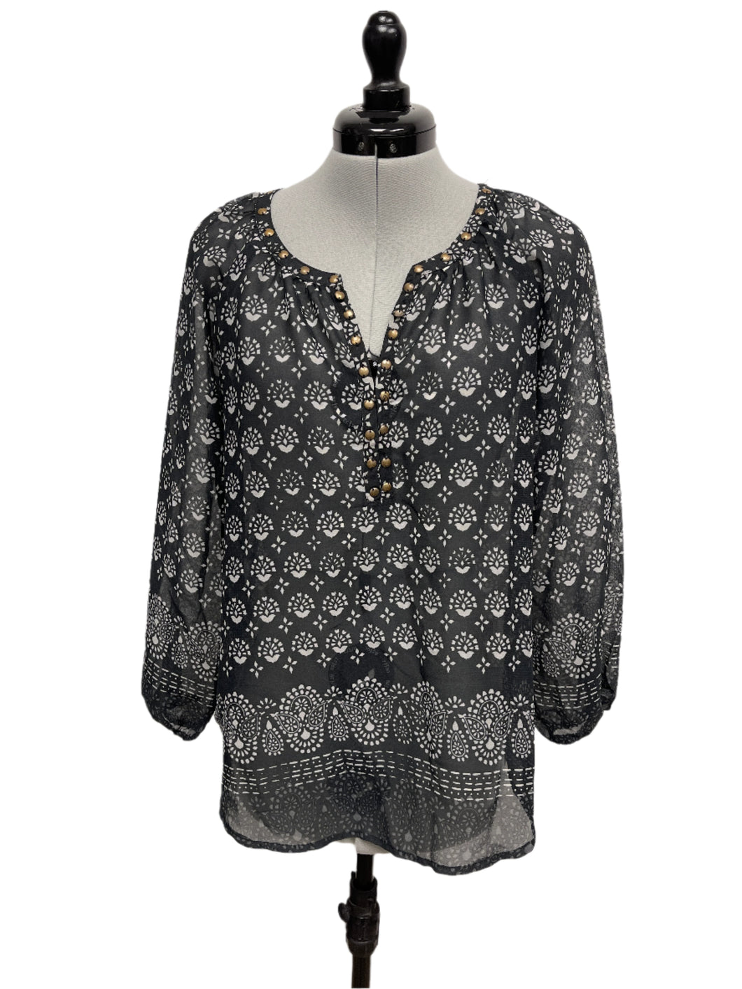 Women’s Beach Lunch Lounge Long Sleeve Top, Extra Small