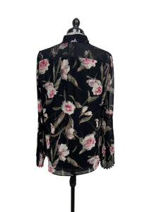 Women’s White House Black Market Long Sleeve Blouse, 10