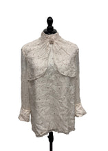 Load image into Gallery viewer, Women’s St. John Long Sleeve Blouse, 8
