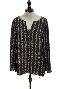 Women's CeCe Long Sleeve Blouse, Large