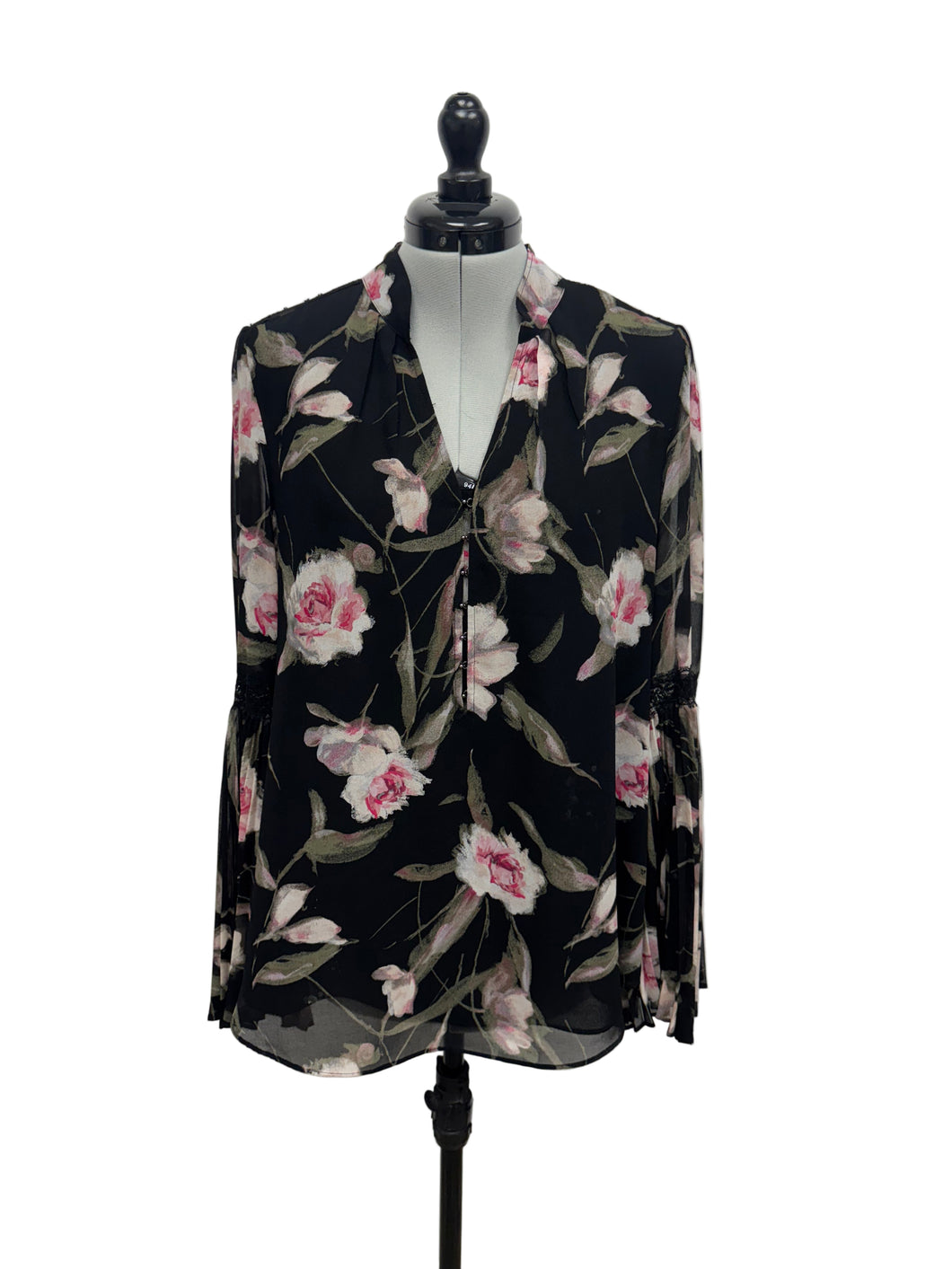 Women’s White House Black Market Long Sleeve Blouse, 10