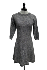 Women’s Sunday Best Short Sleeve Sweater Dress, Medium