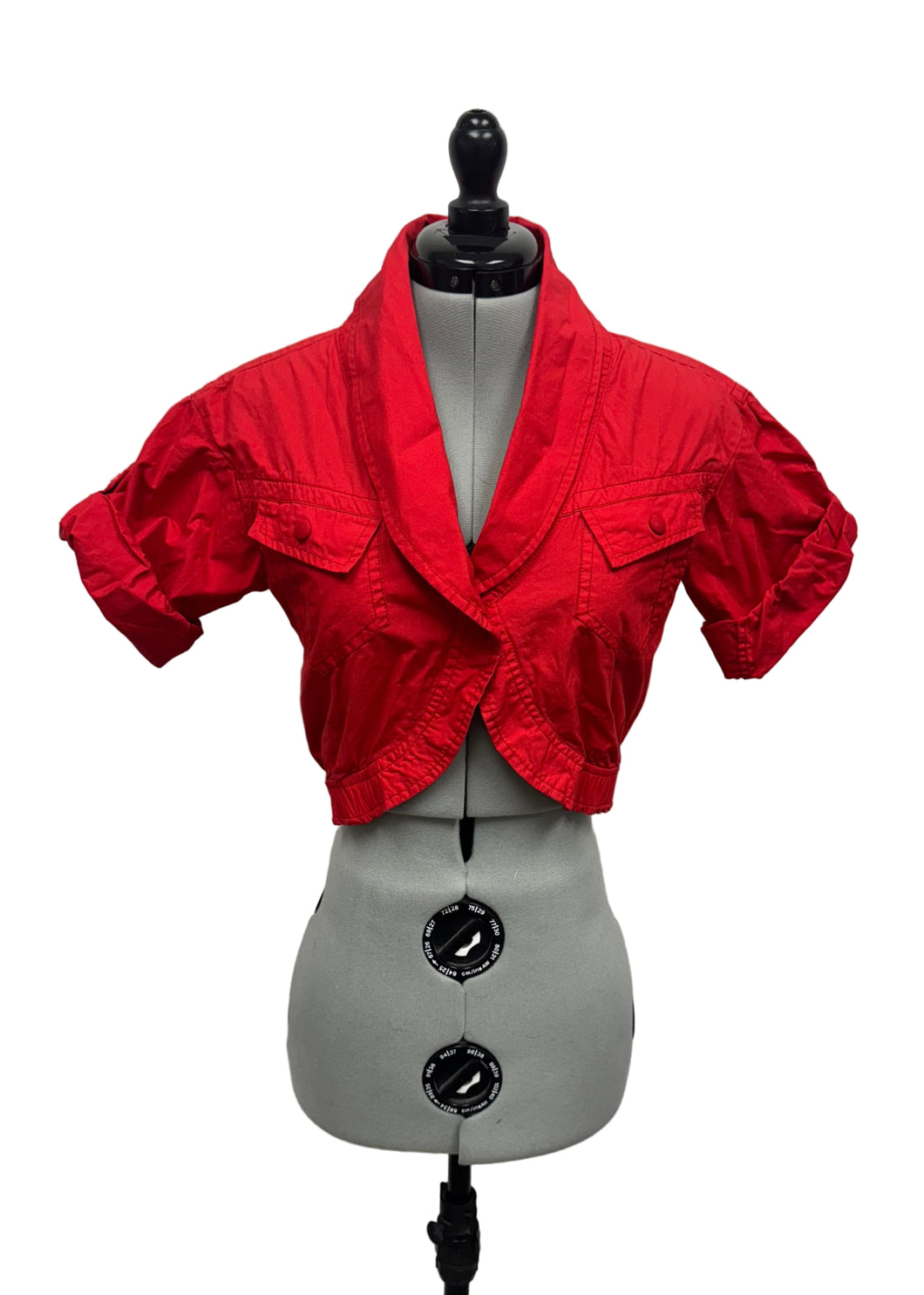 Women’s Arrow Jeans Short Sleeve Blazzer, XSmall