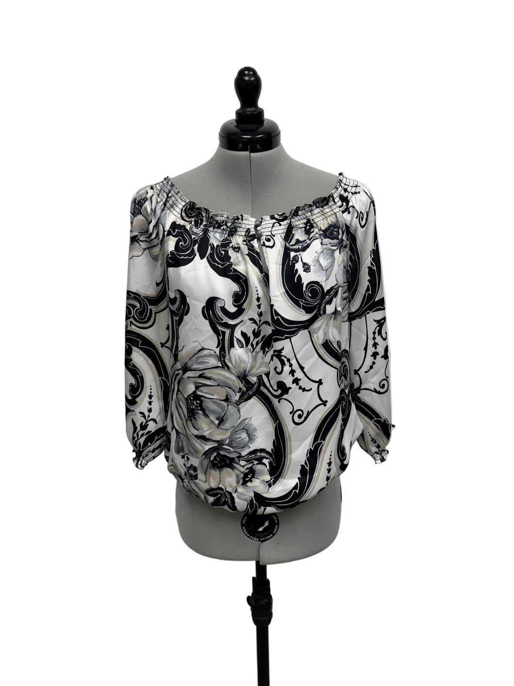 Women’s White House Black Market Long Sleeve Blouse, Medium