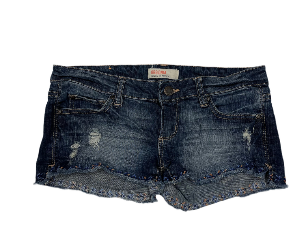 Women’s Garage Denim Shorts, 3