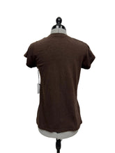 Load image into Gallery viewer, Women’s Velvet Short Sleeve Top, XSmall
