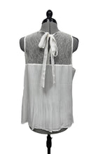 Load image into Gallery viewer, Women’s Black Tape Sleeveless Blouse, Large
