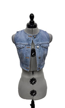 Load image into Gallery viewer, Women’s Denim Forum Sleeveless Vest, XXS
