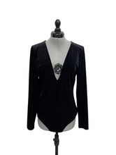 Load image into Gallery viewer, Women’s BeBe Long Sleeve Body Suit, Large
