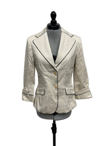 Women’s MNG Long Sleeve Blazer, Size 6