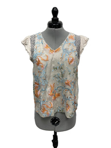 Women’s Tiny Petites Sleeveless Blouse, Small