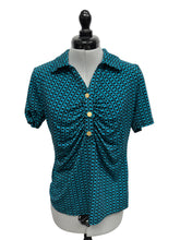 Load image into Gallery viewer, Women’s Michael Kors Short Sleeve Blouse, Small

