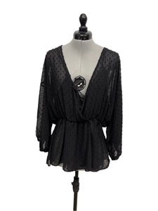Women’s Zara Long Sleeve Blouse, XL