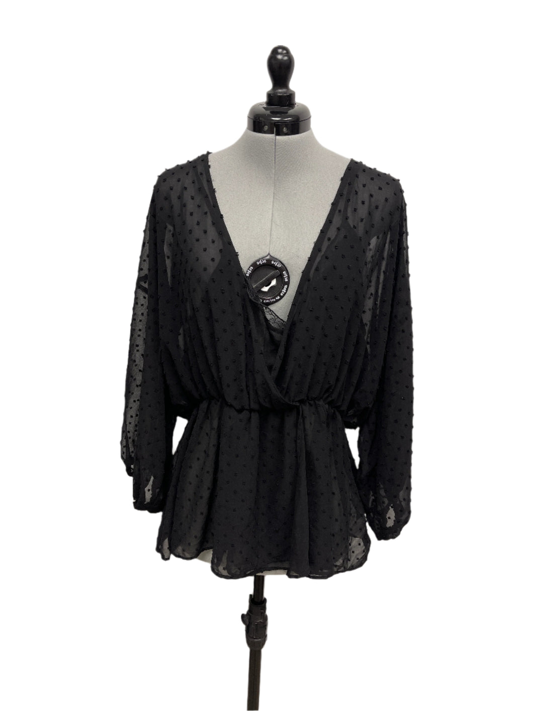 Women’s Zara Long Sleeve Blouse, XL