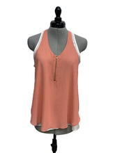 Load image into Gallery viewer, Women’s Naked Zebra Sleeveless Blouse, Medium
