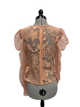 Load image into Gallery viewer, Women’s Peach Long Sleeve Blouse, Medium
