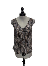 Load image into Gallery viewer, Women’s Mango Sleeveless Blouse, Medium
