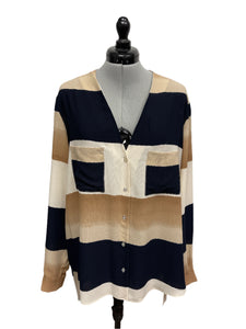 Women’s Joseph Ribkoff Long Sleeve Blouse, Size 18