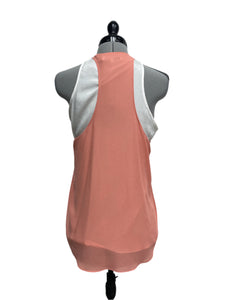 Women’s Naked Zebra Sleeveless Blouse, Medium