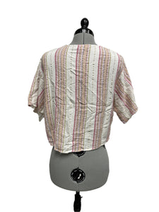 Women’s Tribal Short Sleeve Top, Small