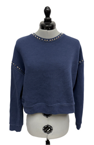 Women’s Knit Long Sleeve Sweater, Medium