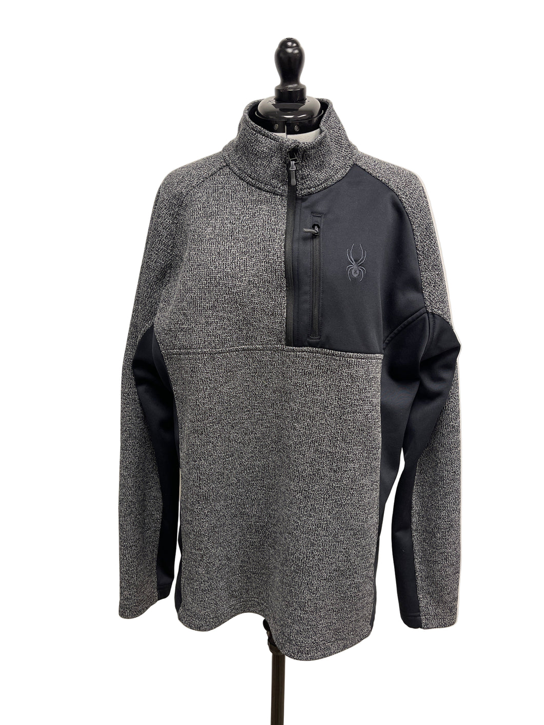 Men’s Spyder Long Sleeve Sweater, Large