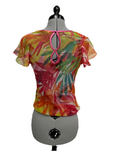 Load image into Gallery viewer, Women’s Nayomi Short Sleeve Blouse, Small
