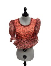 Load image into Gallery viewer, Women’s Lost + Wonders Short Sleeve Blouse, XSmall
