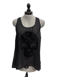 Women’s Divided Sleeveless Top, Size 8