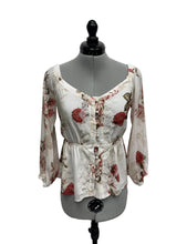 Load image into Gallery viewer, Women's Guess Long Sleeve Blouse, XSmall
