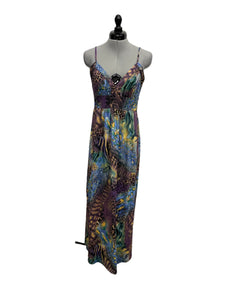Women’s Striking Sleeveless Dress, XS