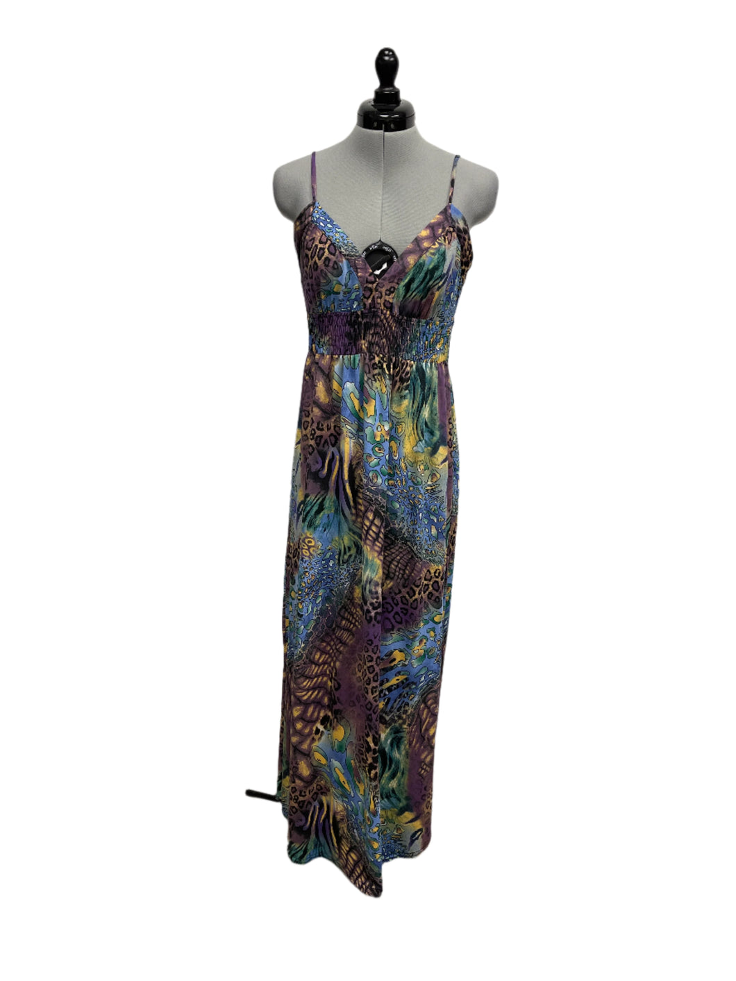 Women’s Striking Sleeveless Dress, XS