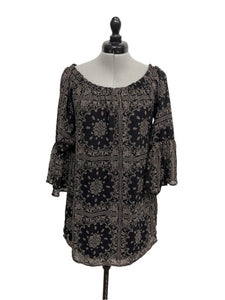 Women’s Blu Pepper Long Sleeve Dress, Small