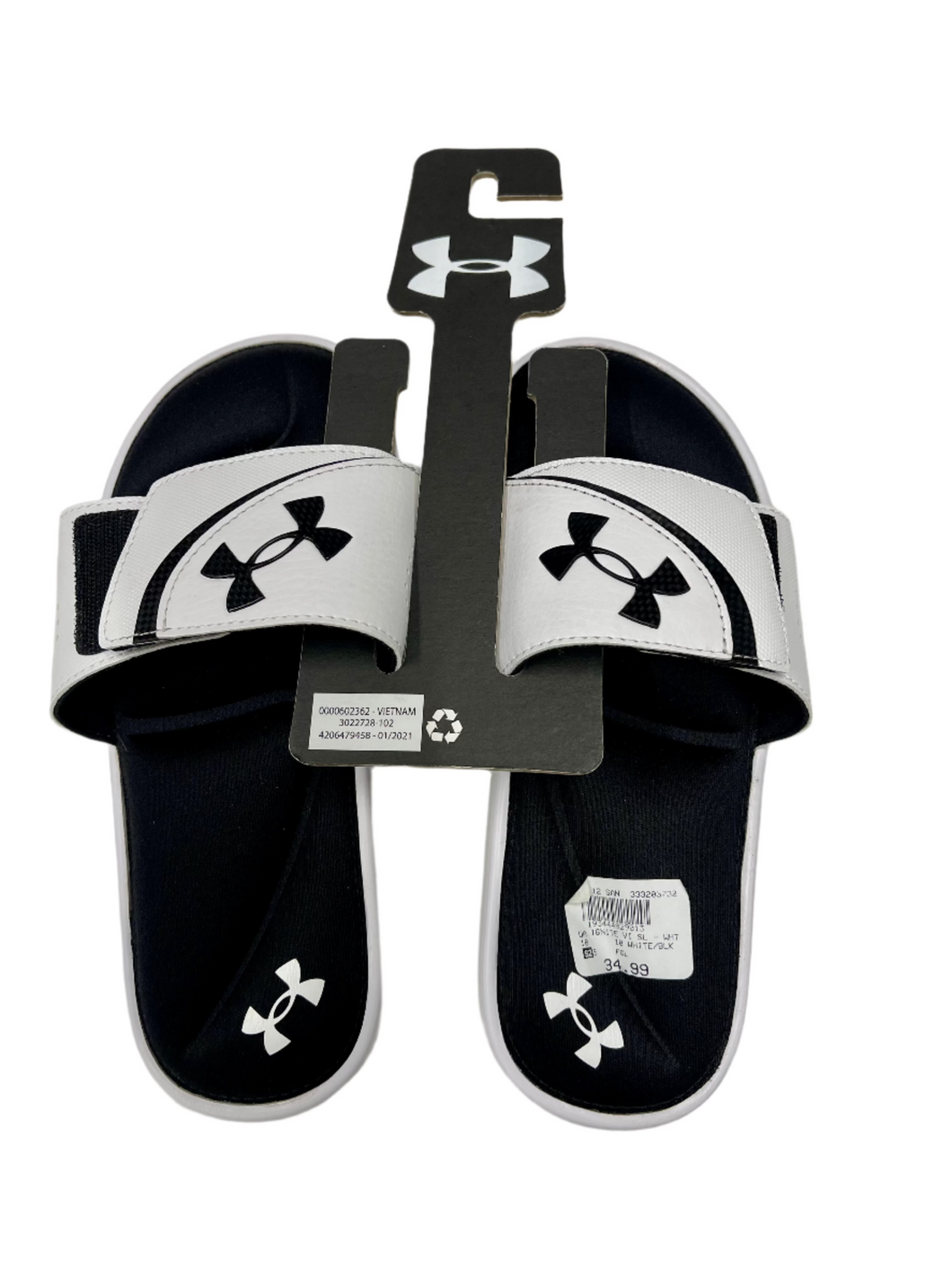 Women’s Under Armour Sliders, Size 5