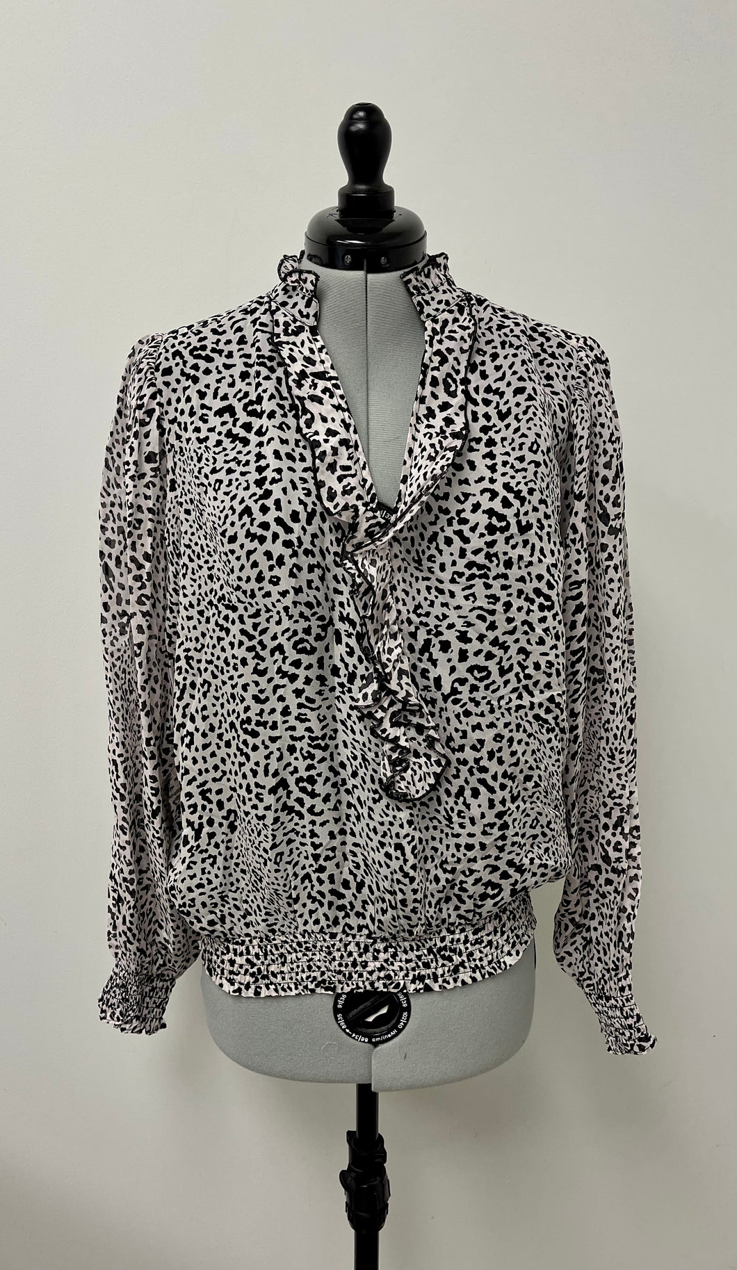 Women’s Esqualo Long Sleeve Blouse, Size 8