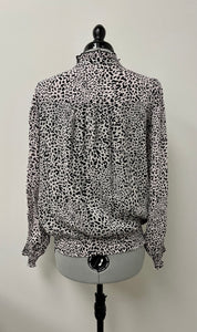 Women’s Esqualo Long Sleeve Blouse, Size 8