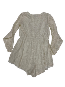Women’s TEMT Long Sleeve Romper, Size 10