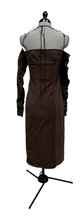 Load image into Gallery viewer, Women’s Elena Velez Long Sleeve Dress, Size 4
