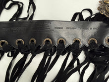 Load image into Gallery viewer, Kooples Paris Leather Fringe Belt, XXS / 21in
