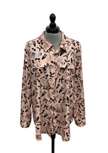 Load image into Gallery viewer, Women’s Karl Lagerfeld Long Sleeve Blouse, Large
