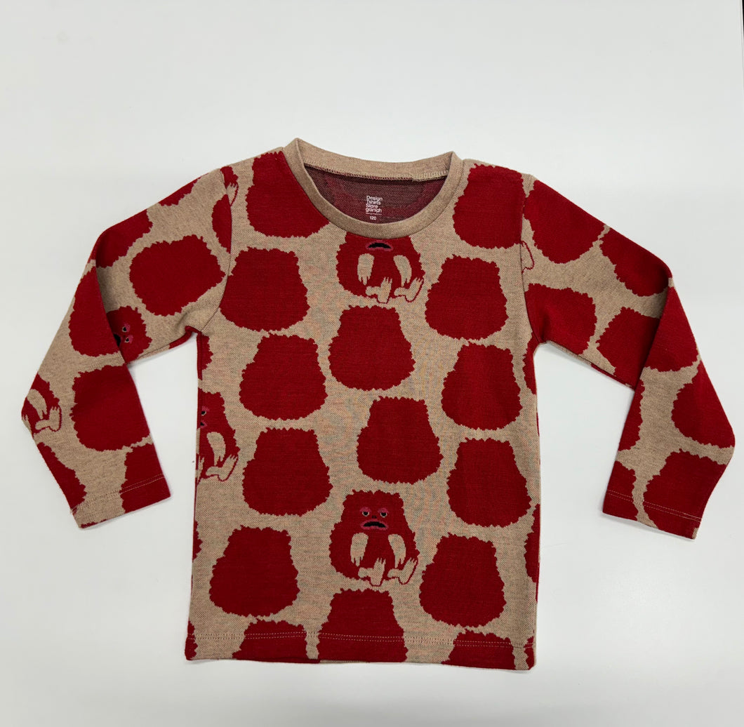 Children Design Tshirts Store Long Sleeve Top, 5-6Y